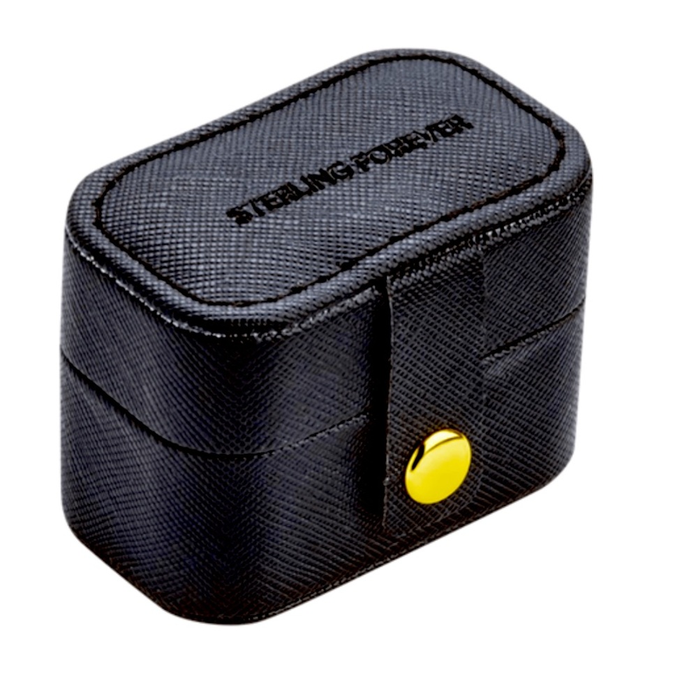 Travel Ring Case Black